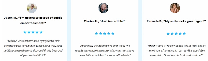 DentaSmile Pro customer reviews